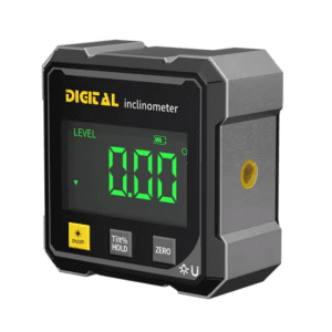 Inclinomètre avec Laser Intégré et Base Magnétique Ultra Puissante